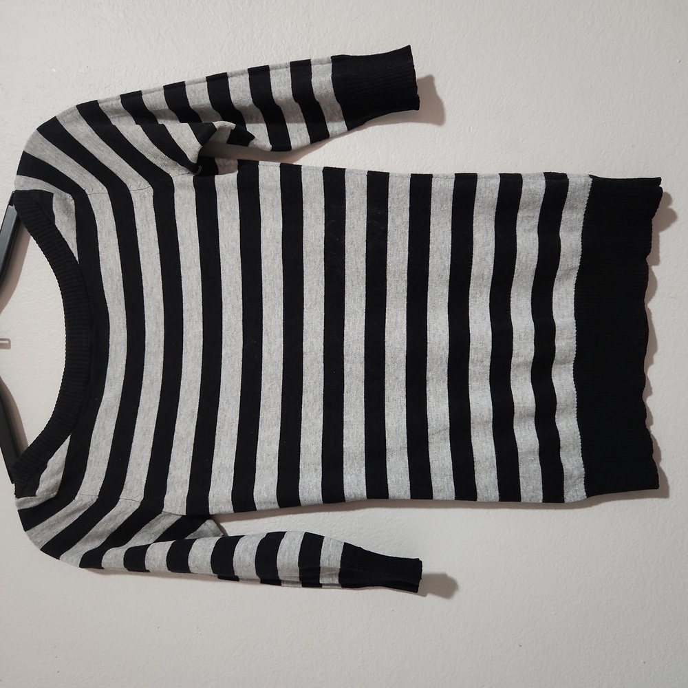 Forever 21 striped boat three-quarter sleeve